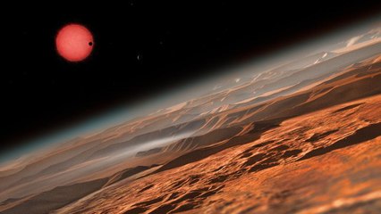 Trois exoplanètes "potentiellement habitables" découvertes autour d'une étoile naine ?