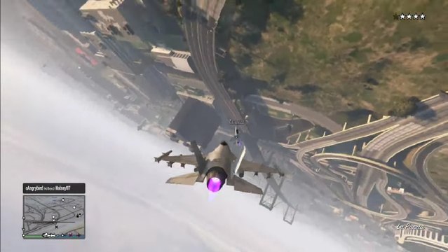 GTA 5 Online : les meilleurs frags et cascades en avion de chasse