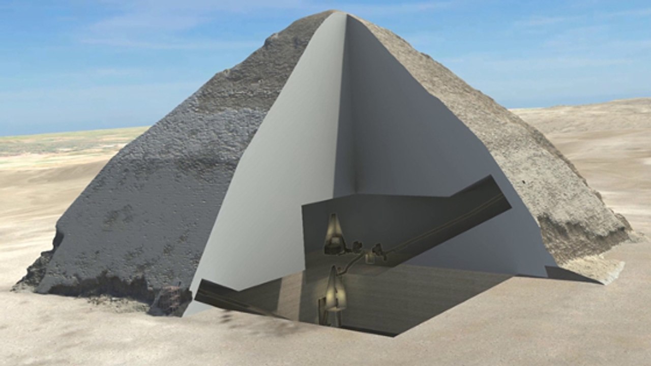 Une pyramide d'Egypte dévoile ses secrets grâce aux particules cosmiques