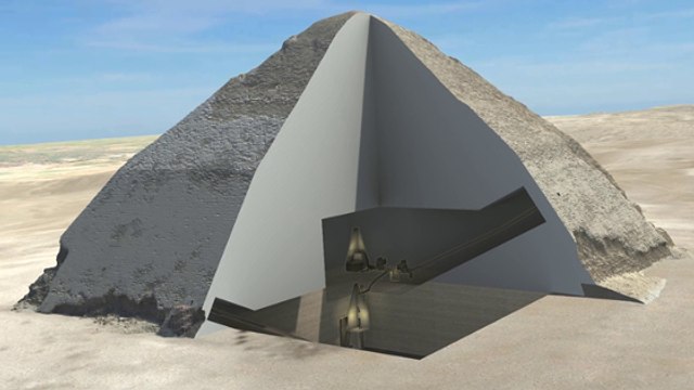 Une pyramide d'Egypte dévoile ses secrets grâce aux particules cosmiques
