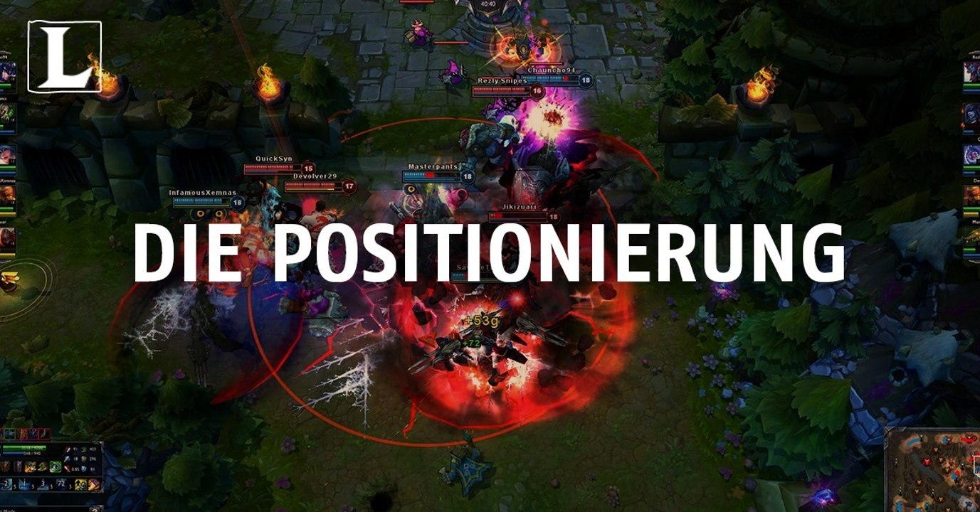 League of Legends: Mit diesen Tipps verbessert ihr eure Positionierung während eines Teamfights