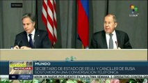 Blinken y Lavrov sostienen conversación telefónica ante repunte de tensión