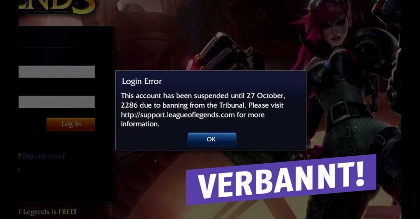 League of Legends: Aus welchem überraschenden Grund kann man verbannt werden?