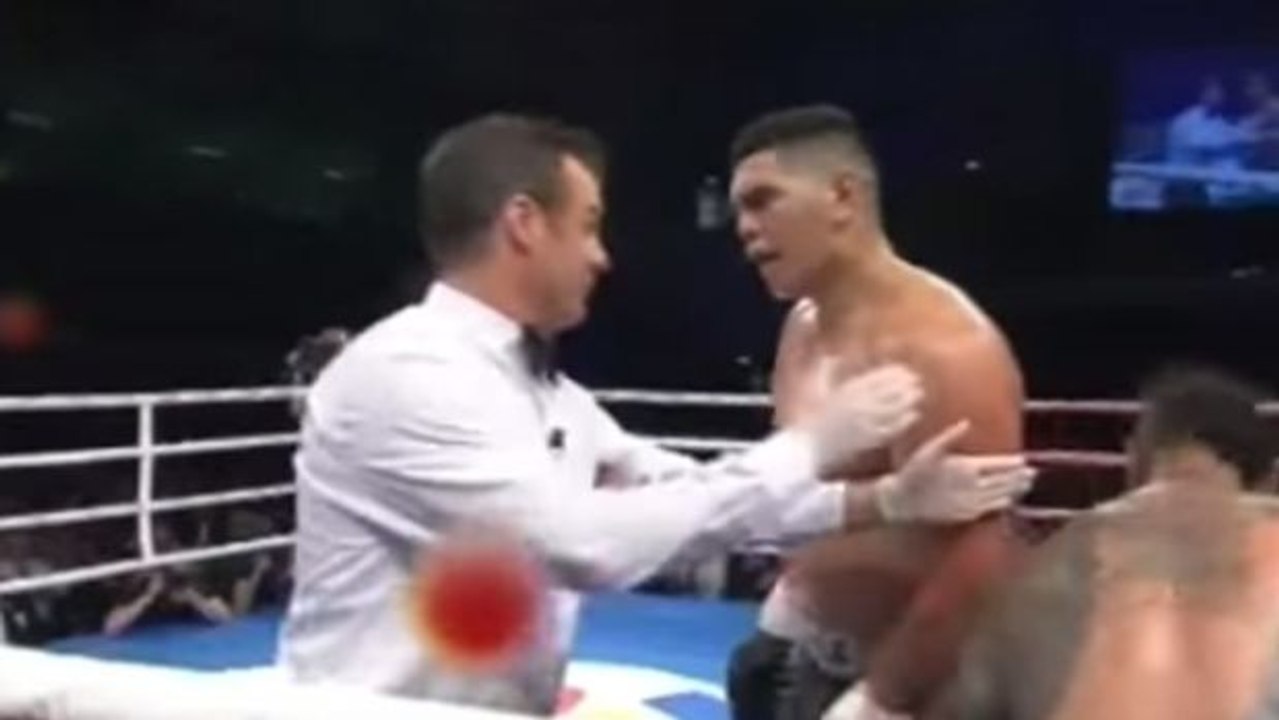 Boxen: Willis Meehan ist vom Kampfrichter genervt, weil er den Kampf nicht beendet