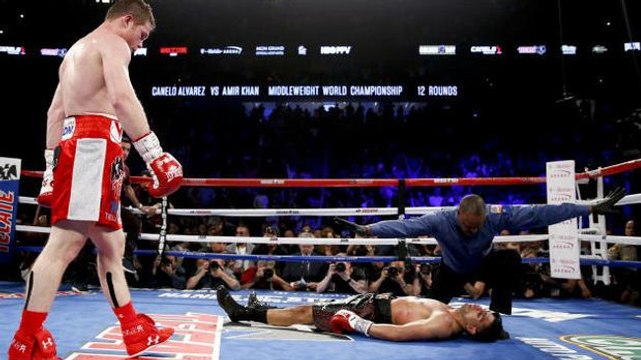Canelo Alvarez vernichtet Amir Khan und fordert Gennady Golovkin zum Super Fight-Duell heraus