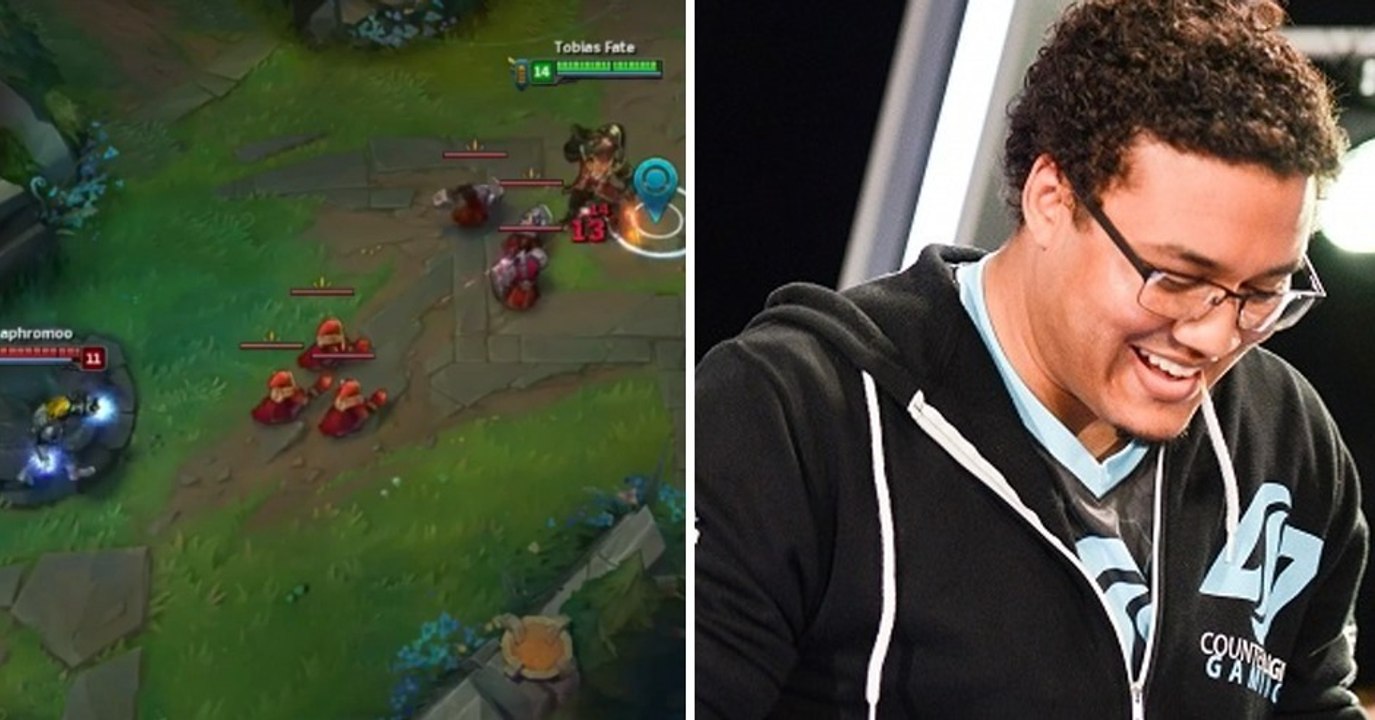 League of legends: nordamerikanischer streamer mit krankem bait gegen aphromoo