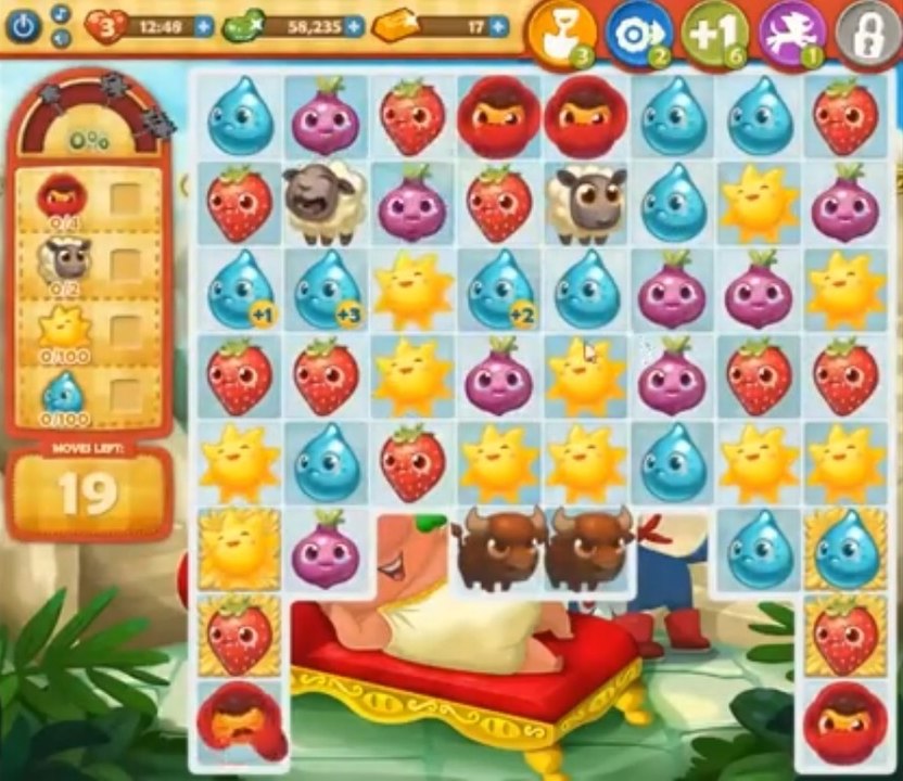 Farm Heroes Saga Level 751: Lösungen, Tipps und Tricks