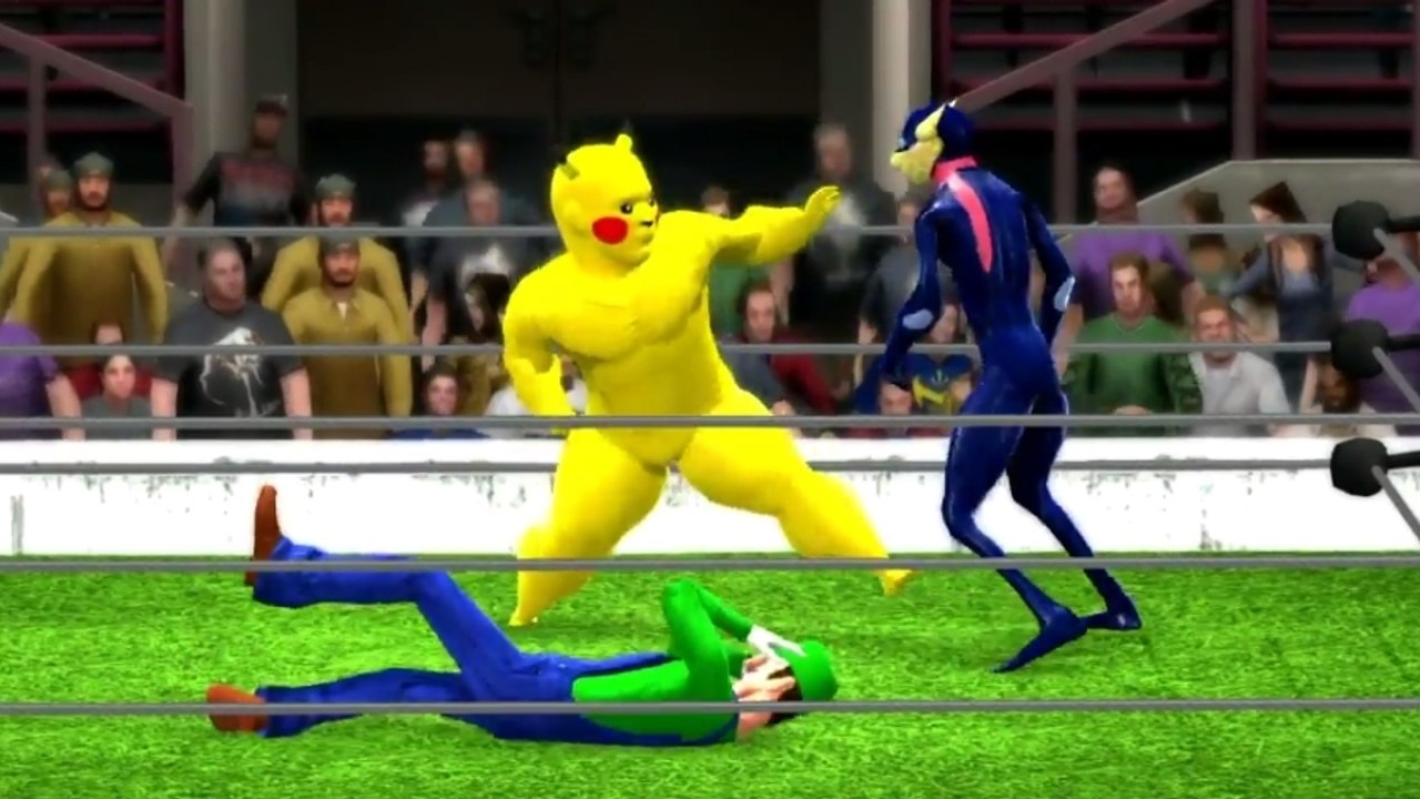 Super Smash Bros converti en jeu de catch dans un mod perturbant !
