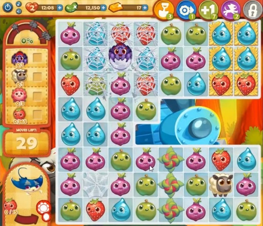 Farm Heroes Saga Level 719: Lösungen, Tipps und Tricks