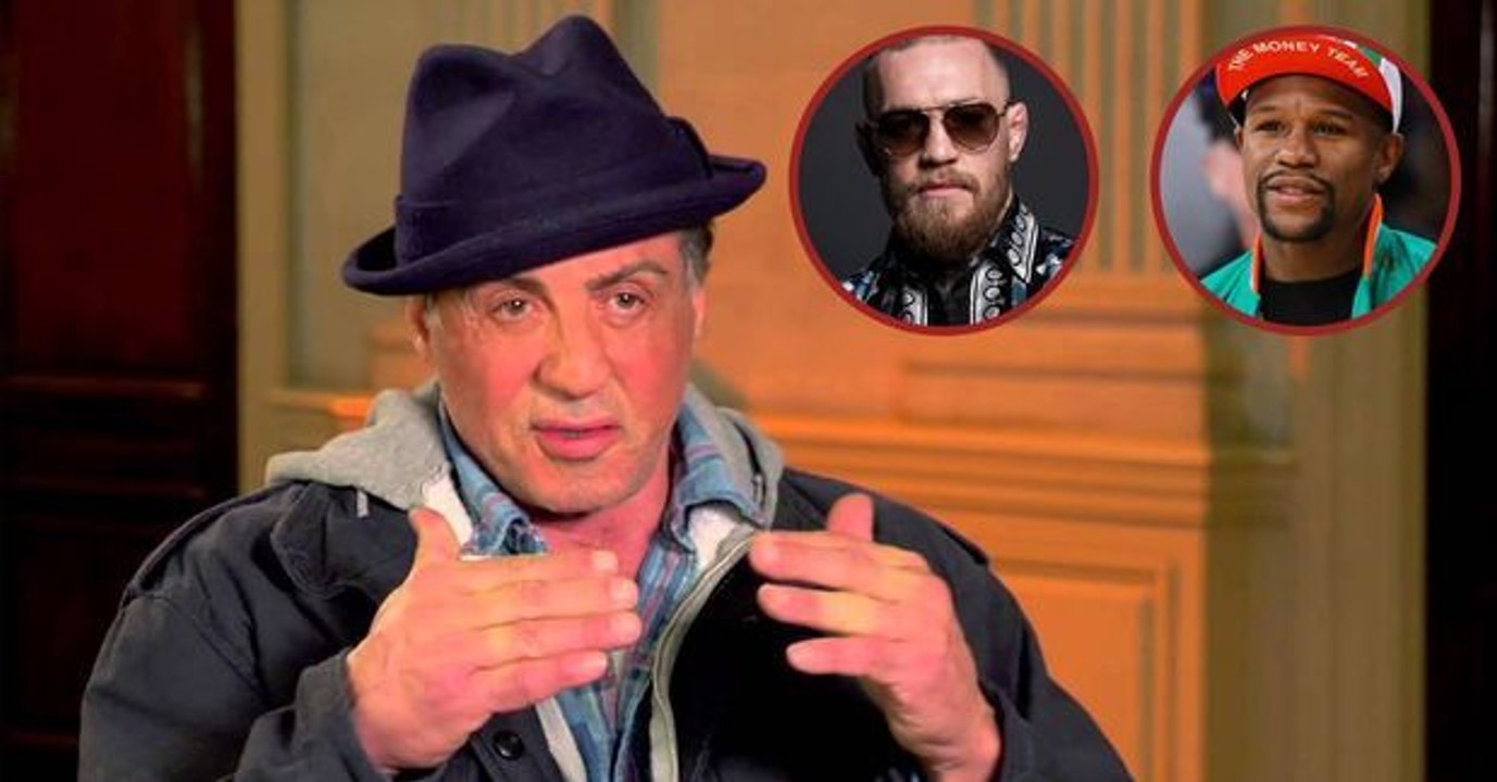 Sylvester Stallone äußert sich zum Kampf von Floyd Mayweather gegen Conor McGregor