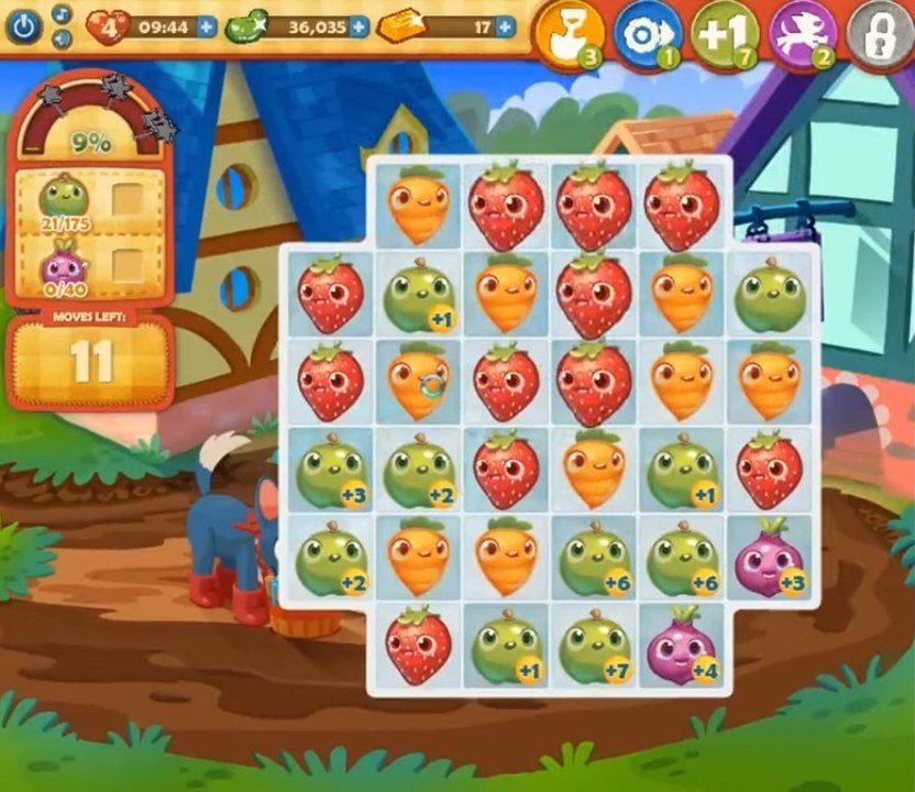 Farm Heroes Saga Level 688: Lösungen, Tipps und Tricks