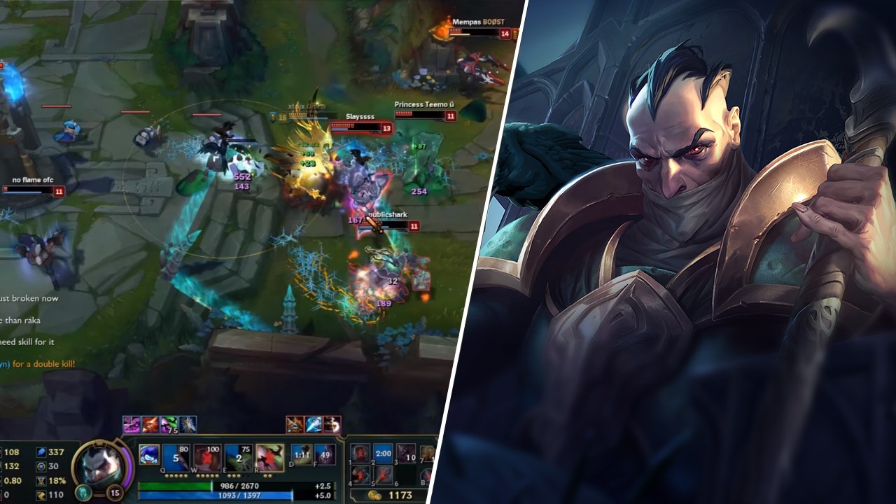 League of Legends: Dank Patch 6.10 kann Swain alleine gegen jedes Team antreten