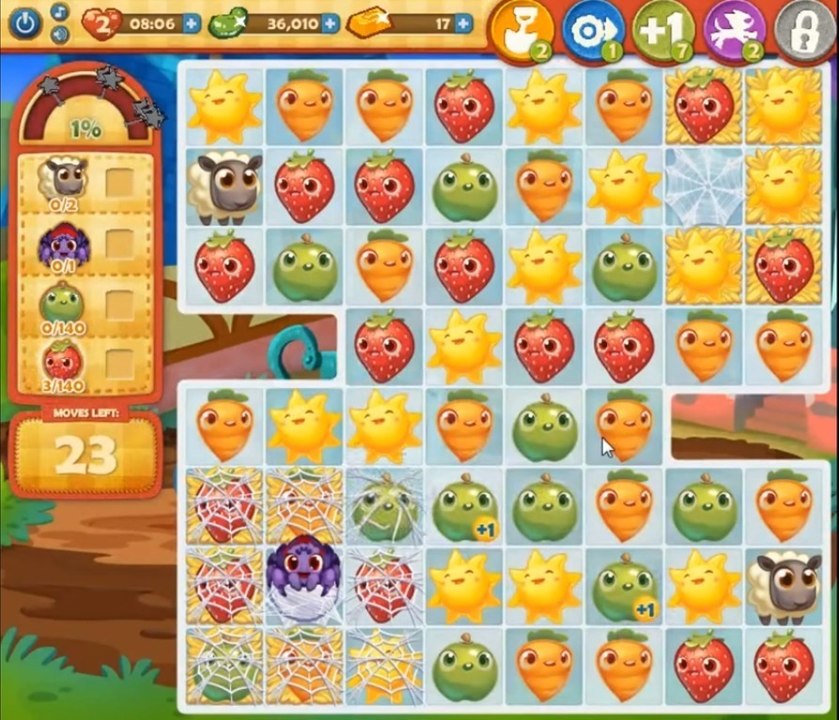 Farm Heroes Saga Level 690: Lösungen, Tipps und Tricks