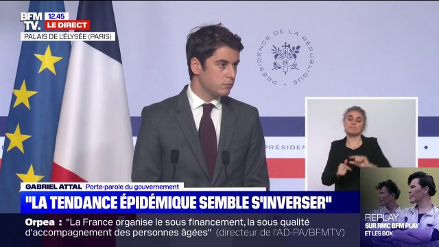 Gabriel Attal évoque plus de 30.000 patients Covid-19 encore hospitalisés