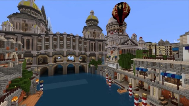 Minecraft : une citée impériale époustouflante construite en 18 mois !