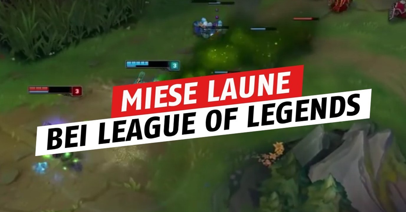 League of Legends: Er verliert seine Lane und wird sauer