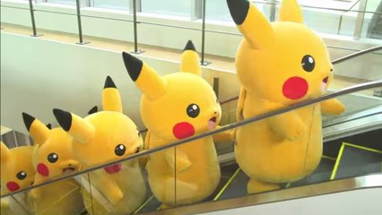 Une armée de Pikachu envahit le Japon !