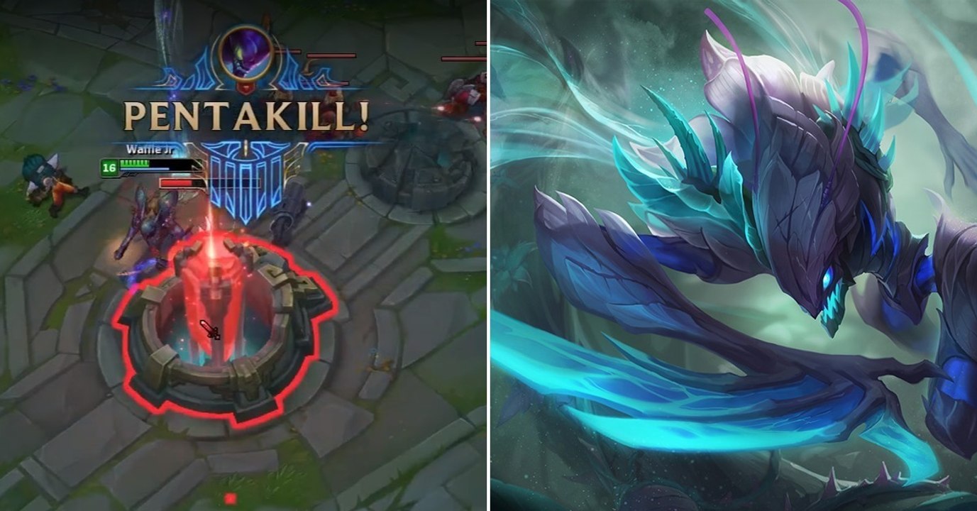 League of legends: dieser kha'zix beherrscht den double-jump wie kein zweiter
