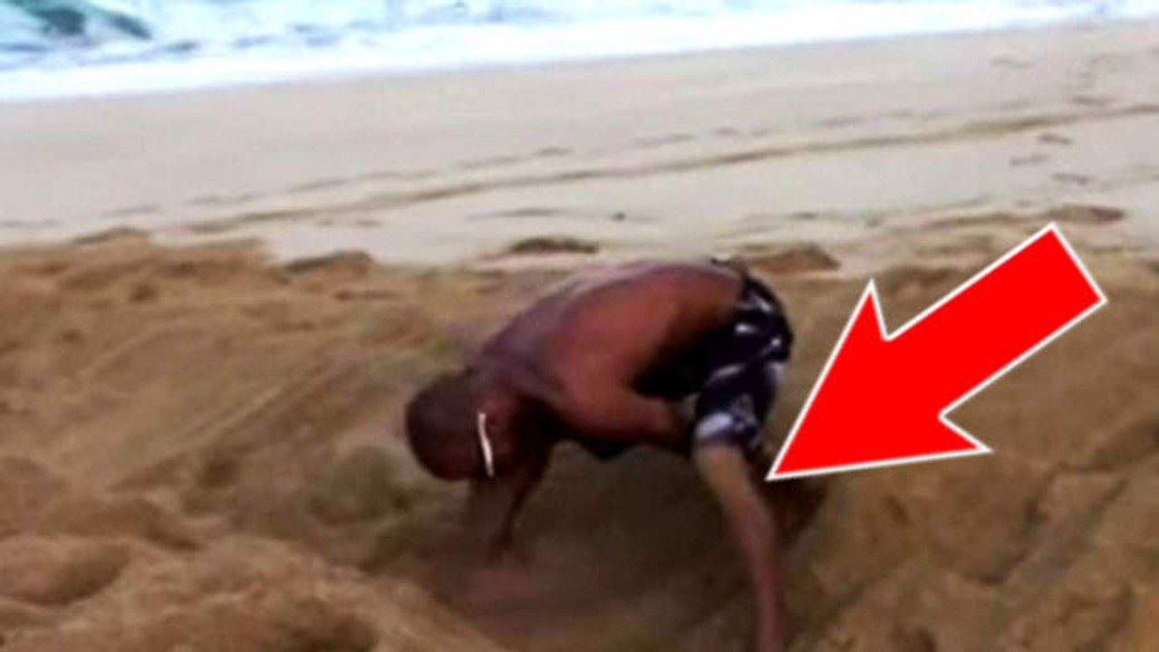 Sie graben einen Tunnel, um einen Fluss mit dem Ozean zu verbinden - das Ergebnis ist unglaublich