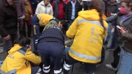 Son dakika haber: Yaya geçidine park eden araç kazaya davetiye çıkardı