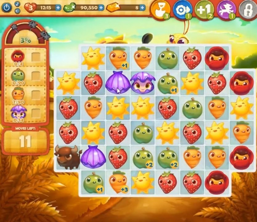 Farm Heroes Saga Level 768: Lösungen, Tipps und Tricks