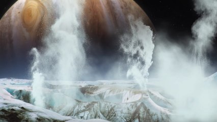 Europe, la lune de Jupiter pourrait bien abriter des panaches de vapeur d'après Hubble