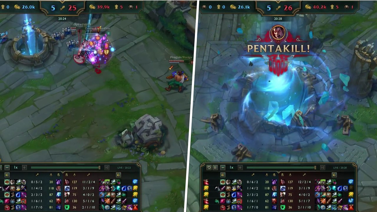 League of Legends: Er landet einen Pentakill, obwohl das Spiel vorbei ist