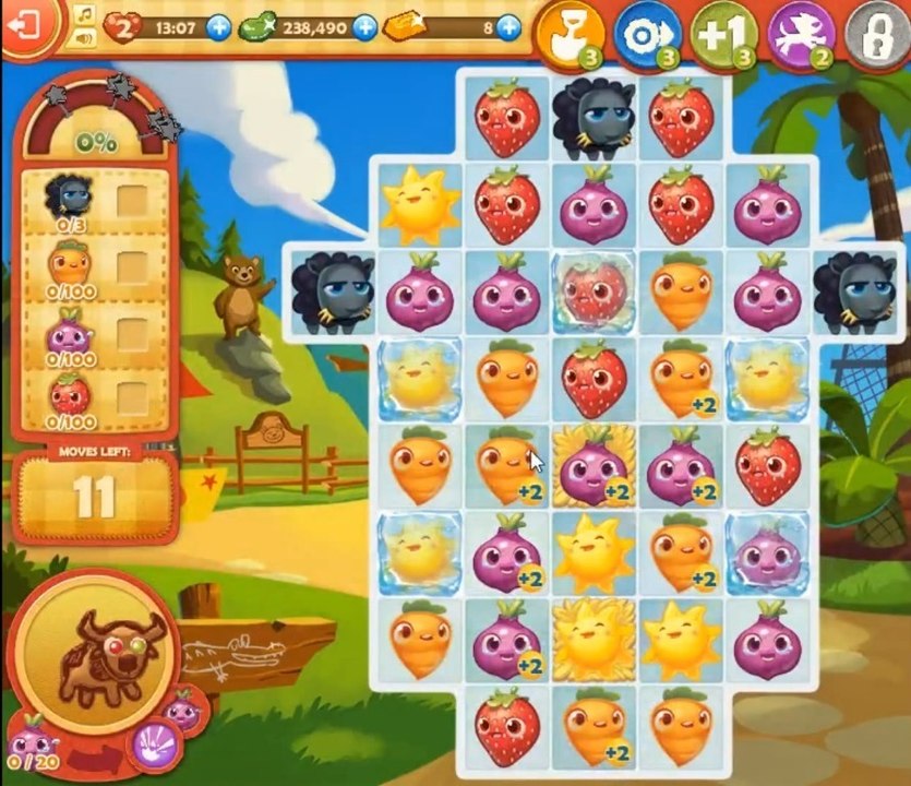 Farm Heroes Saga Level 807: Lösungen, Tipps und Tricks