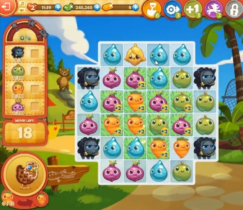 Farm Heroes Saga Level 808: Lösungen, Tipps und Tricks