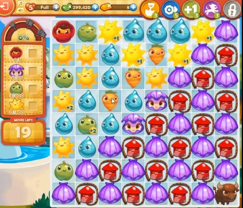 Farm Heroes Saga Level 821: Lösungen, Tipps und Tricks