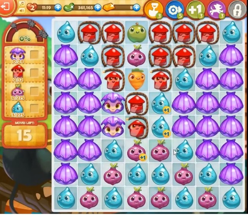 Farm Heroes Saga Level 836: Lösungen, Tipps und Tricks