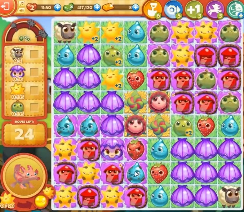 Farm Heroes Saga Level 842: Lösungen, Tipps und Tricks