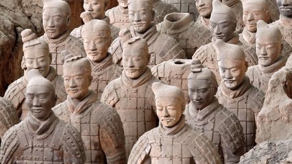 En Chine, l'armée de terre cuite dévoile un étonnant secret aux archéologues
