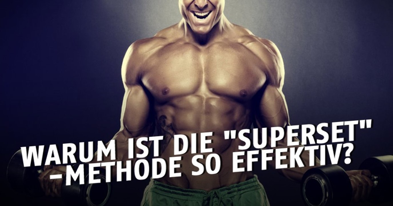 Superset: Die unschlagbare Methode, um schnell Muskeln aufzubauen