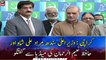 Karachi: Chief Minister Sindh Murad Ali Shah and Hafiz Naeem-ur-Rehman talk to media