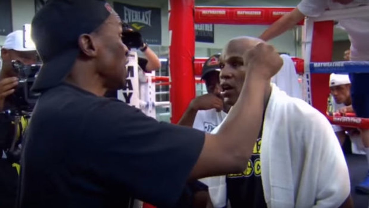 Floyd Mayweather: heftiger Streit mit Vater in seiner Boxhalle
