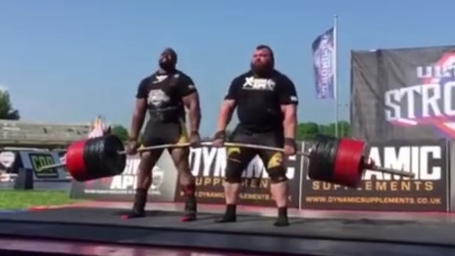Schaffen es Eddie Hall und Mark Felix, den Weltrekord im Deadlift als Team zu brechen?