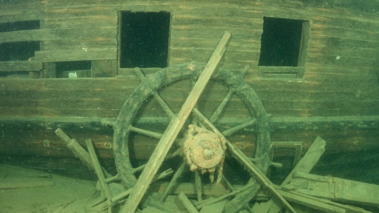 Une épave découverte en excellent état dans les profondeurs d'un lac canadien