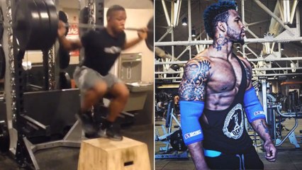 Krass! Was Terron Beckham mit den Gewichten leistet, ist absolut unnormal!
