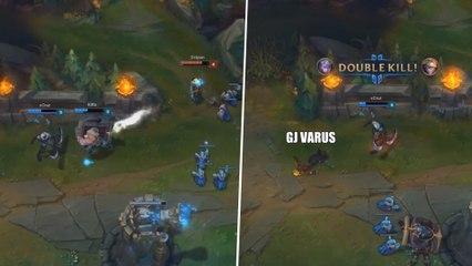 League of Legends: Er verschafft seinem AFK-ADC ein Double!