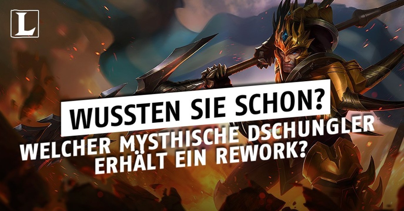League of Legends: Welcher mythische Dschungler erhält ein Rework?