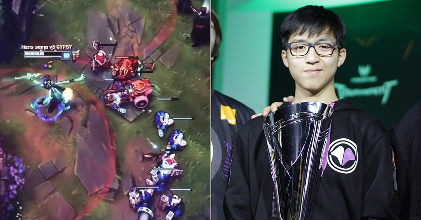 League of Legends: Dieser Mix ist der Beweis! Hans Sama ist einer der besten AD Carry auf dem EUW-Server