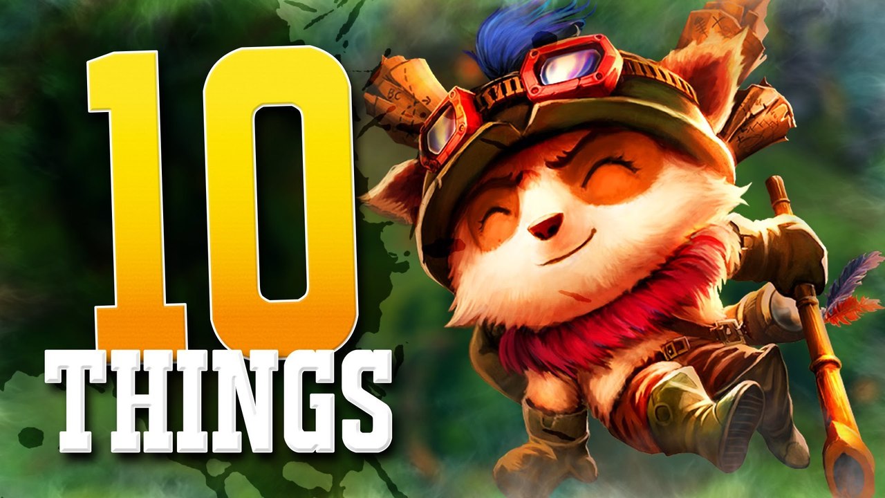 League of Legends: 10 Dinge, die ihr wahrscheinlich noch nicht über Teemo wusstet