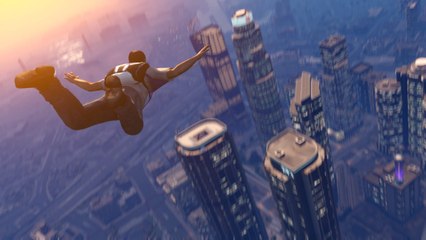 GTA 5 : la compilation des cascades en Base Jump les plus invraisemblables