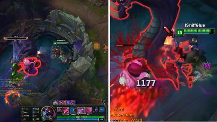 League of Legends: Tilt! Tibbers stoppt Cho’Gath