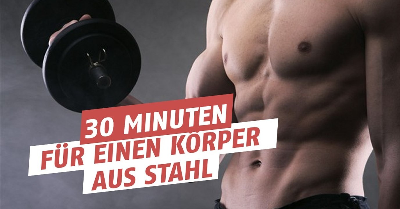 30 Minuten volle Power für einen Hammer-Körper