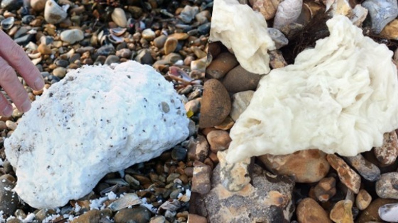 D'étranges amas d'huile de palme envahissent plusieurs plages du Royaume-Uni