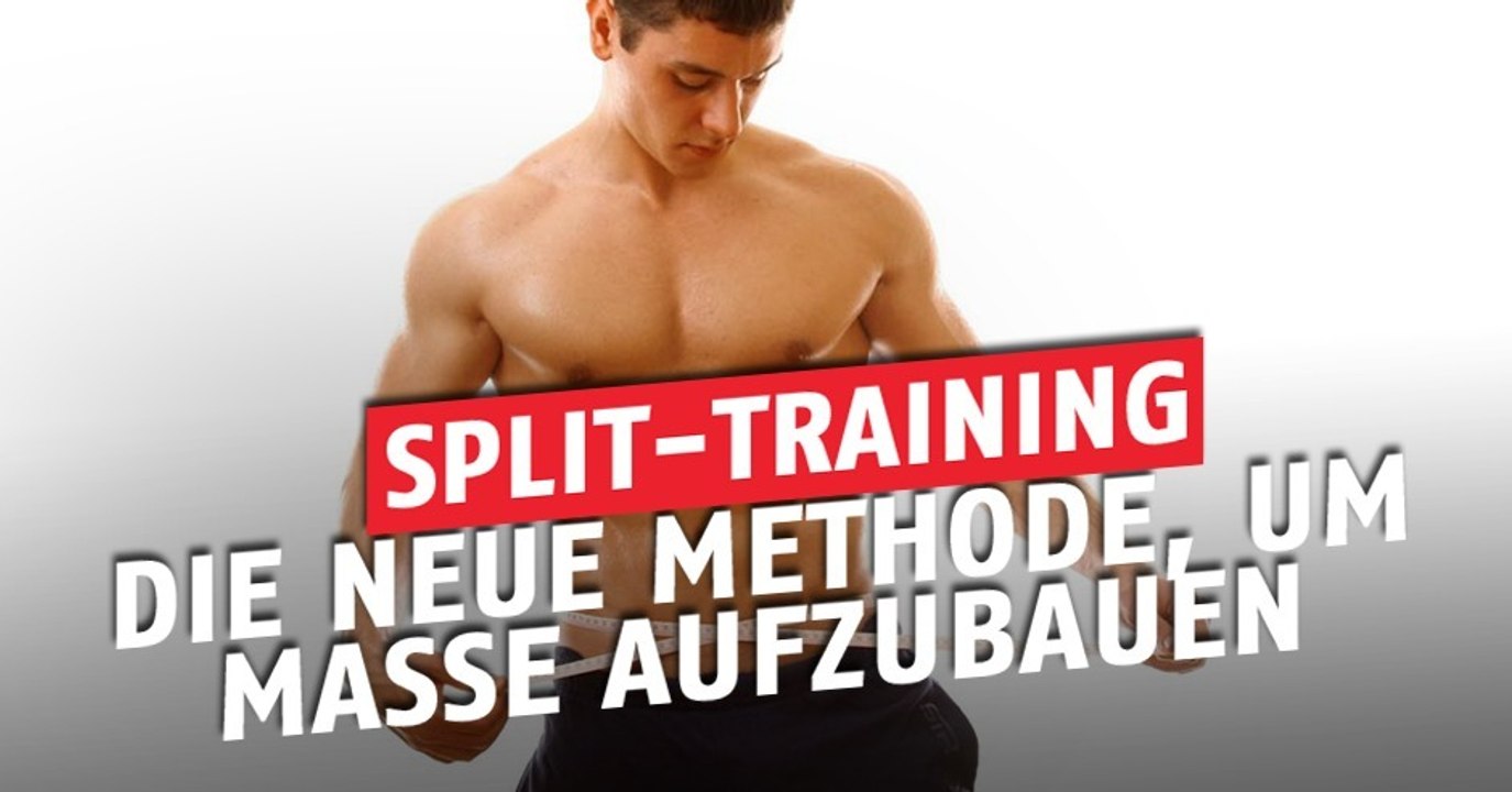 Entdeckt die Split-Methode, mit der ihr pumpen könnt wie noch nie