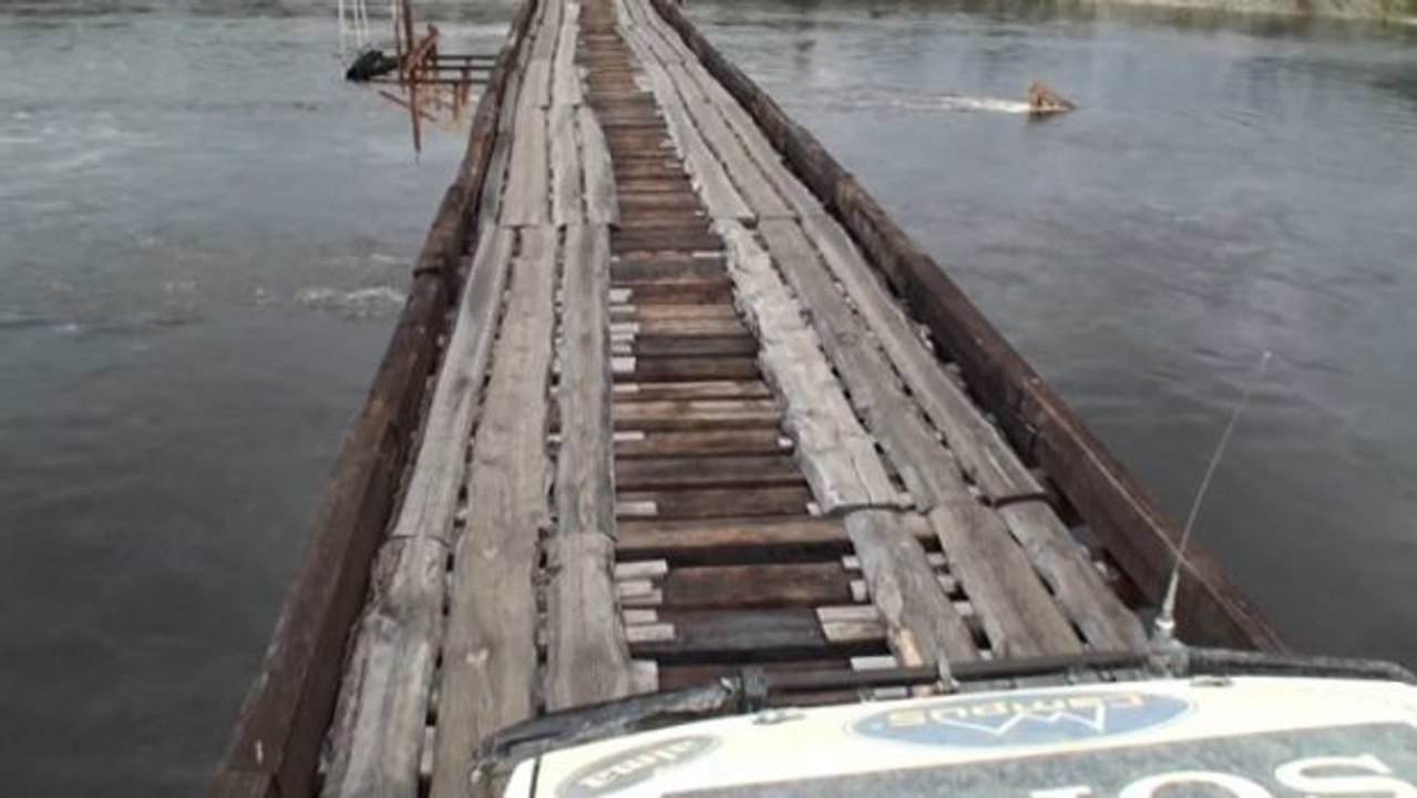 Sibirien: Diese Brücke ist eine der angsteinflößendsten der Welt