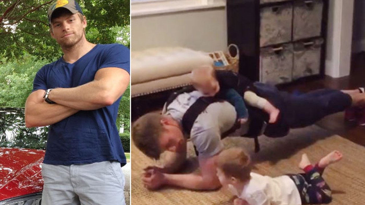 Als Familienvater hat man keine Zeit für Fitness? Brent Kruithof beweist das Gegenteil: